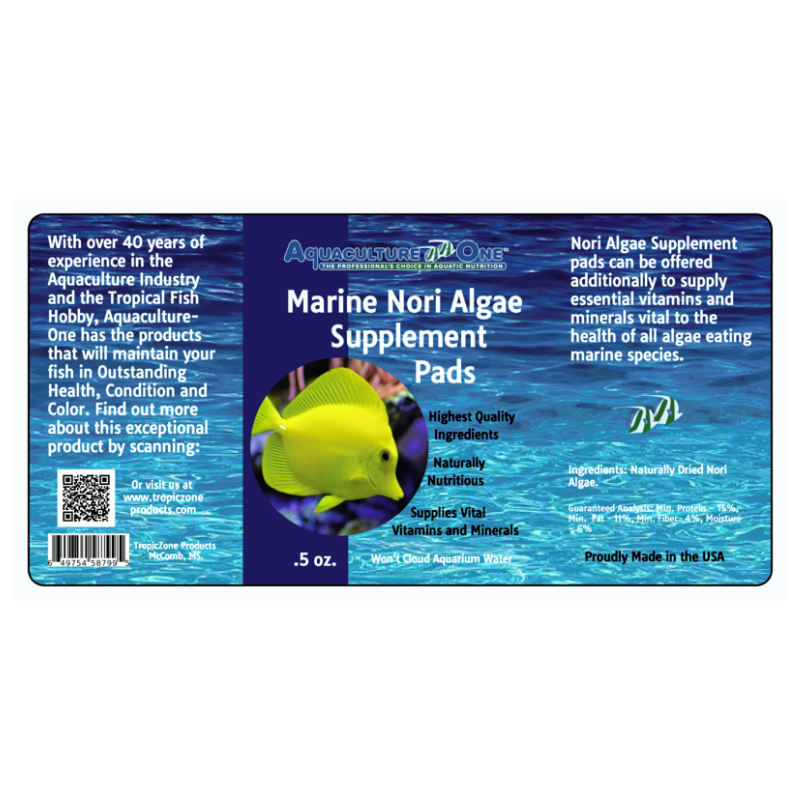 Aquaculture-One Nori Algae Pads & Sheets - Image 7