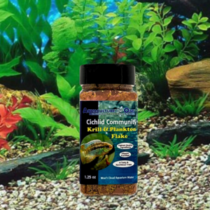 Aquaculture-One Cichlid Krill/Plankton Treat Flake